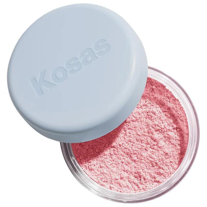 Kosas  Cloud Set Loose Translucent Talc-Free Setting + Blurring Powder - Translucent Candy - Ultra Sheer Pink